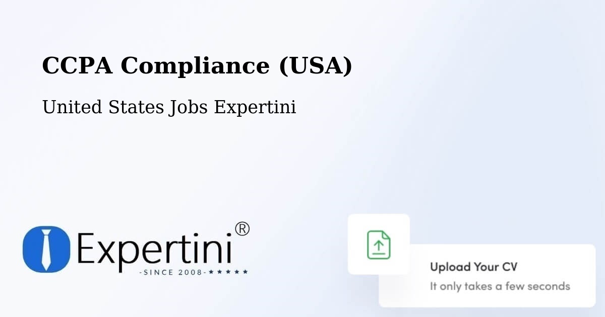 CCPA Privacy Rights & Compliance Notice – Boardman - United States Jobs Expertini